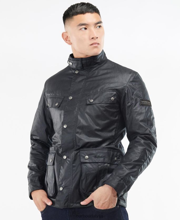 Barbour vīriešiem tūristu hercoga vaska jaka P8J88A42 apģērbs zemniecisks