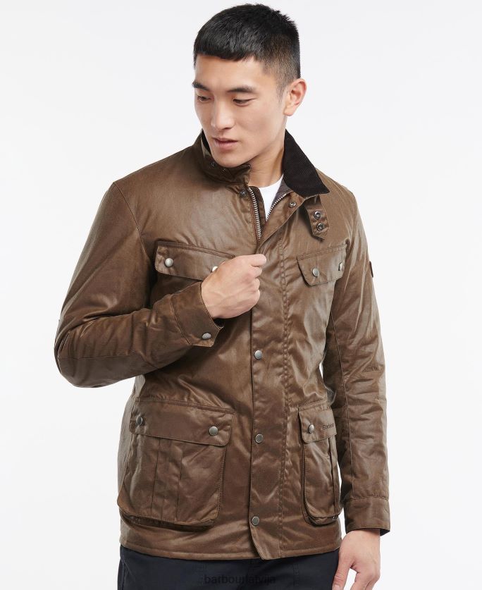 Barbour vīriešiem tūristu hercoga vaska jaka P8J88A44 apģērbs zemniecisks