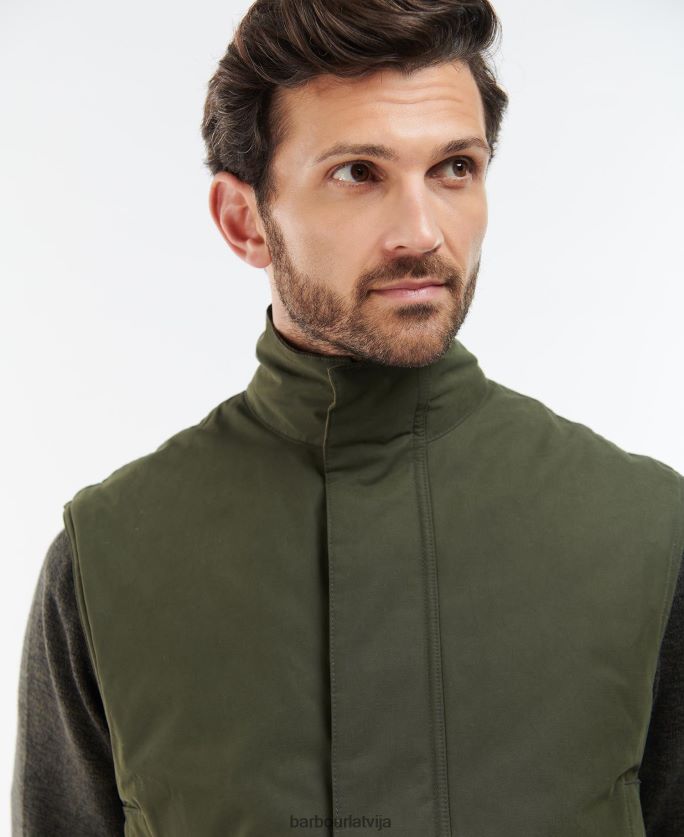 Barbour vīriešiem Farringdon Gilet P8J88A230 apģērbs olīvu