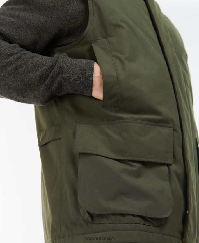 Barbour vīriešiem Farringdon Gilet P8J88A230 apģērbs olīvu