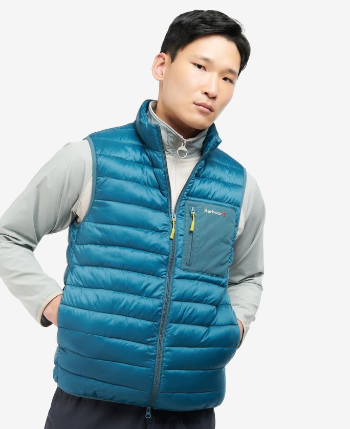 Barbour vīriešiem burnall gilet P8J88A234 apģērbs klasiskā flote