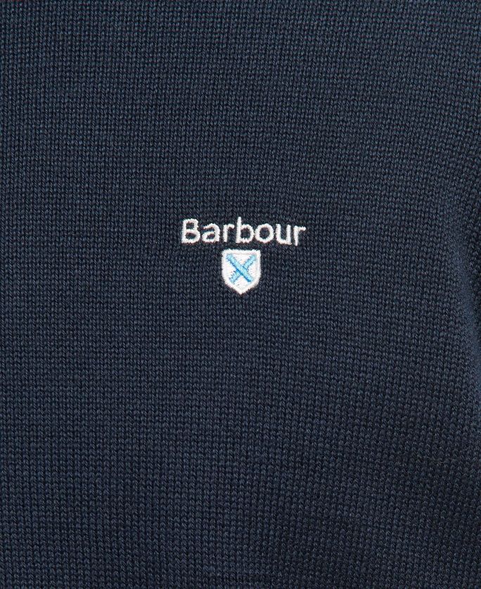 Barbour vīriešiem dawdon trikotāžas žakets P8J88A282 apģērbs klasiskā flote