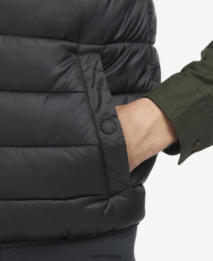 Barbour vīriešiem elgin stepēta žakete P8J88A266 apģērbs olīvu