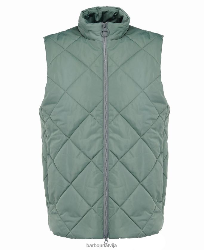 Barbour vīriešiem finčlija stepēta žaketīte P8J88A244 apģērbs klasiskā flote