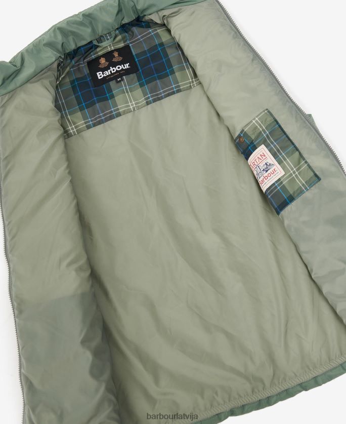 Barbour vīriešiem finčlija stepēta žaketīte P8J88A244 apģērbs klasiskā flote