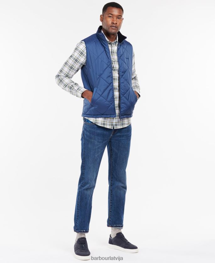 Barbour vīriešiem finnars gilet P8J88A226 apģērbs flote