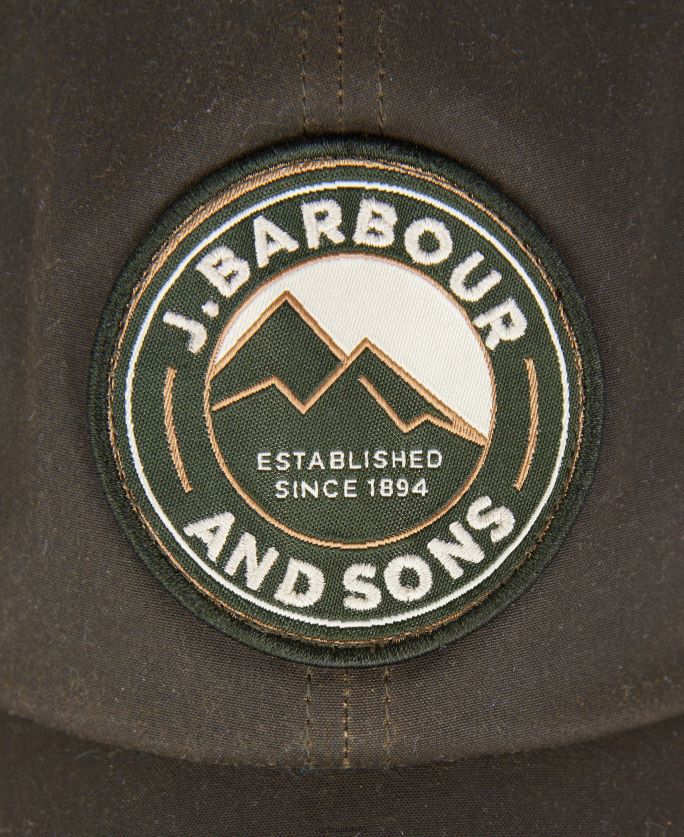 Barbour vīriešiem Rydale trucker vāciņš P8J88A2309 Piederumi olīvu