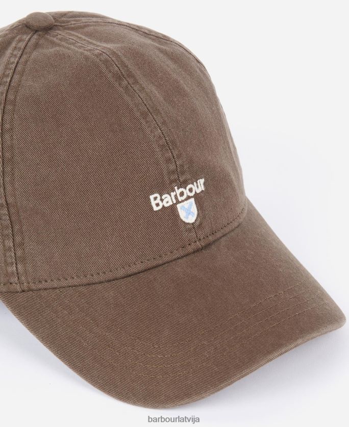 Barbour vīriešiem sporta cepures kaskāde P8J88A2268 Piederumi sacīkšu zaļš