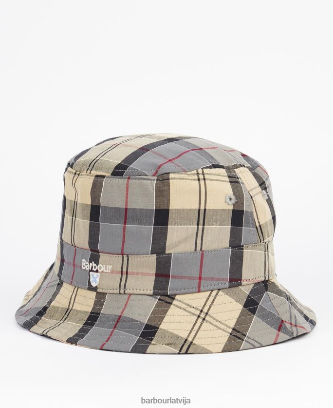 Barbour vīriešiem tartāna kausa cepure P8J88A2270 Piederumi klasiskais tartāns