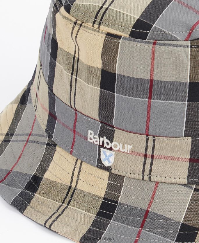 Barbour vīriešiem tartāna kausa cepure P8J88A2270 Piederumi klasiskais tartāns