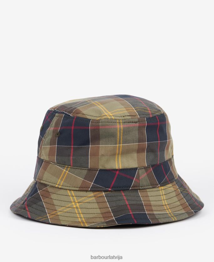 Barbour vīriešiem tartāna kausa cepure P8J88A2273 Piederumi klasiskais tartāns