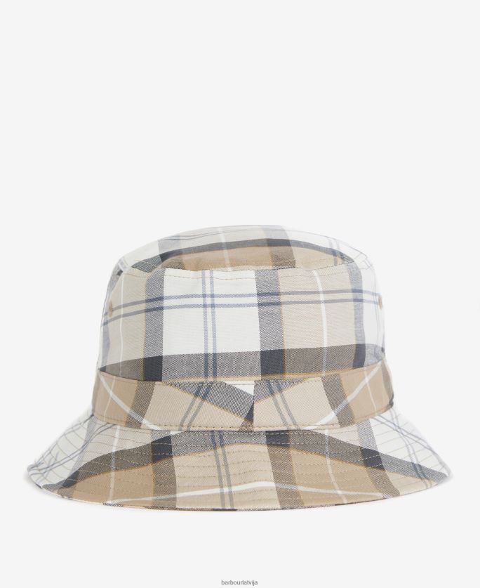 Barbour vīriešiem tartāna kausa cepure P8J88A2311 Piederumi amble smiltis