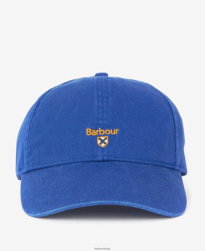 Barbour vīriešiem tartan crest sporta cepure P8J88A2302 Piederumi saulē izbalināts dzeltens
