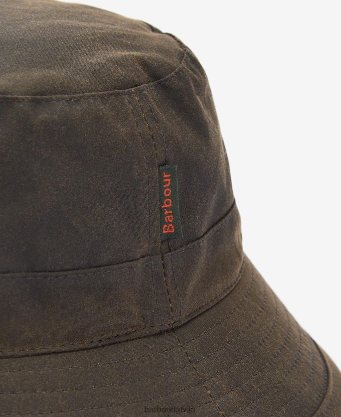 Barbour vīriešiem vaska kausa cepure P8J88A2236 Piederumi flote