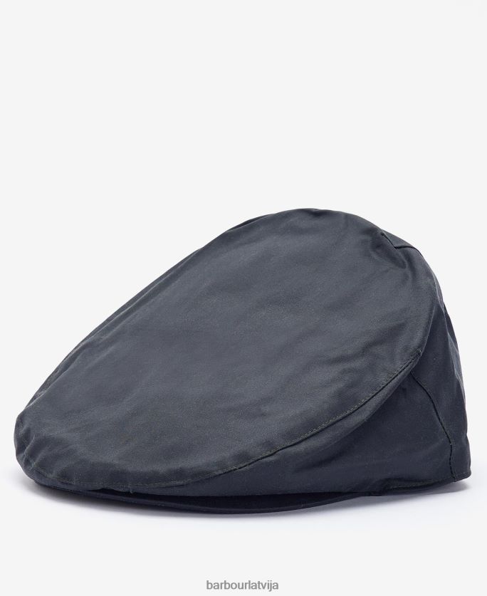 Barbour vīriešiem vaska plakana vāciņš P8J88A2241 Piederumi flote