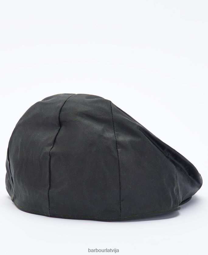 Barbour vīriešiem vaska plakana vāciņš P8J88A2247 Piederumi flote