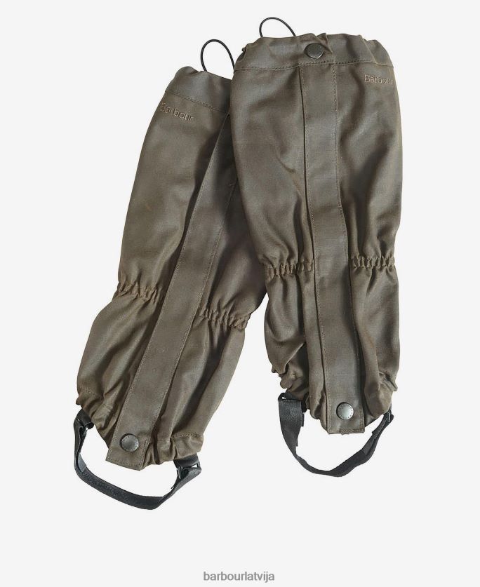 Barbour vīriešiem vaska kokvilnas getras P8J88A1364 Piederumi olīvu