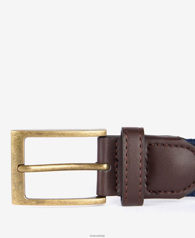 Barbour vīriešiem nevis siksnas josta P8J88A2219 Piederumi klasiskā flote