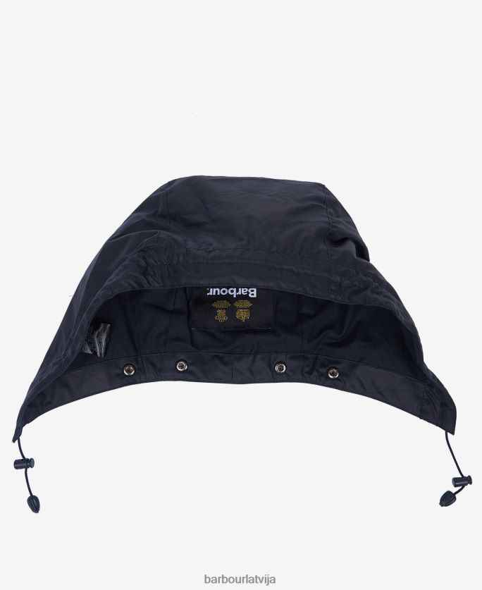 Barbour vīriešiem vaksēta kokvilnas vienkārša kapuce P8J88A2346 Piederumi melns