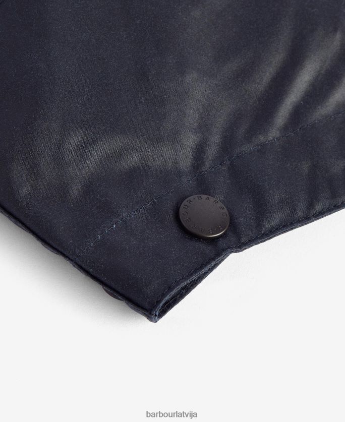 Barbour vīriešiem vaksēta kokvilnas vienkārša kapuce P8J88A2346 Piederumi melns