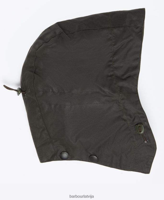 Barbour vīriešiem vaska vētras pārsegs P8J88A2320 Piederumi melns