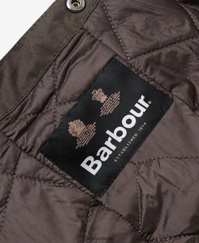 Barbour vīriešiem vaska vētras pārsegs P8J88A2320 Piederumi melns