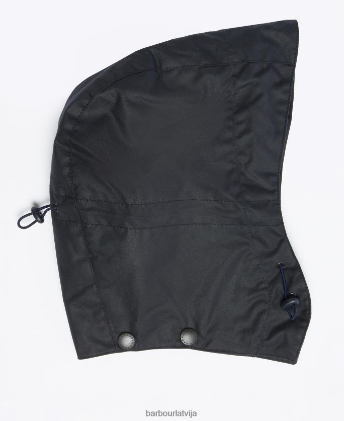 Barbour vīriešiem vaska vētras pārsegs P8J88A2324 Piederumi melns