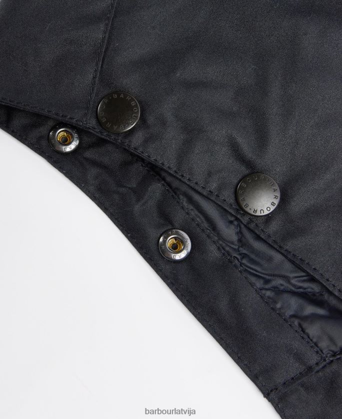 Barbour vīriešiem vaska vētras pārsegs P8J88A2324 Piederumi melns