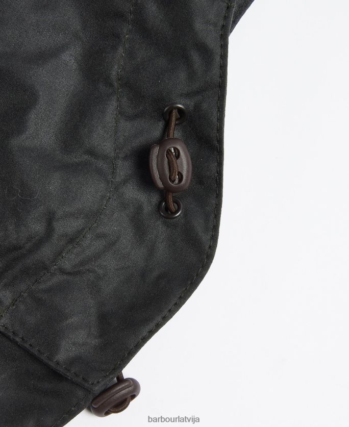 Barbour vīriešiem vaska vētras pārsegs P8J88A2331 Piederumi melns