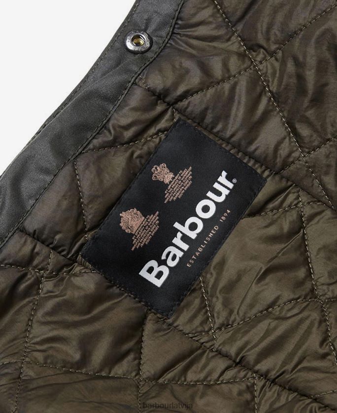 Barbour vīriešiem vaska vētras pārsegs P8J88A2331 Piederumi melns