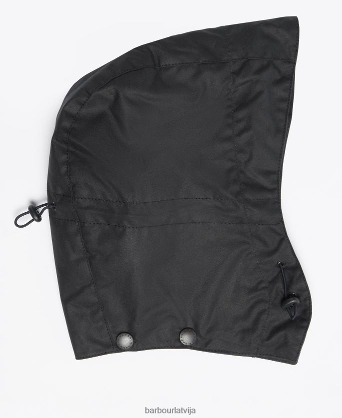Barbour vīriešiem vaska vētras pārsegs P8J88A2337 Piederumi melns