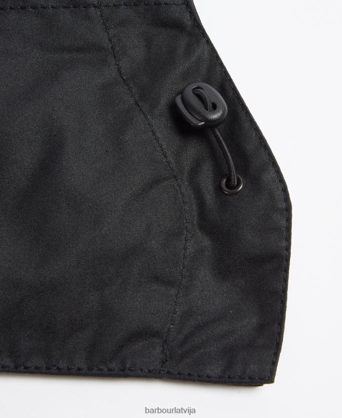 Barbour vīriešiem vaska vētras pārsegs P8J88A2337 Piederumi melns