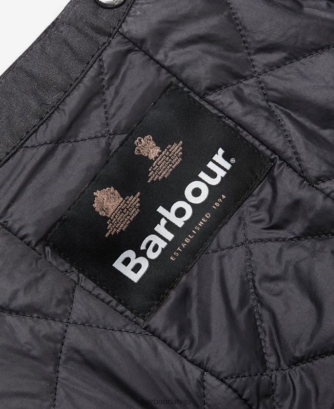 Barbour vīriešiem vaska vētras pārsegs P8J88A2337 Piederumi melns