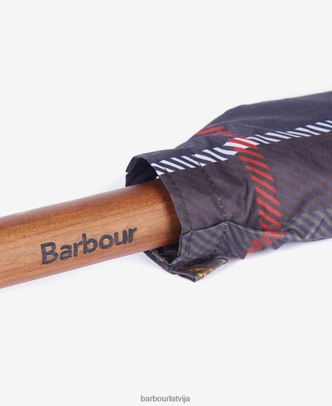 Barbour vīriešiem tartan walker lietussargs P8J88A2372 Piederumi klasika