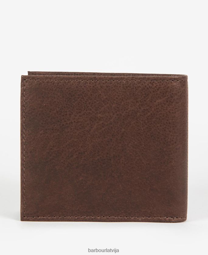 Barbour vīriešiem Padbury billfold maku P8J88A2379 Piederumi tumši brūns