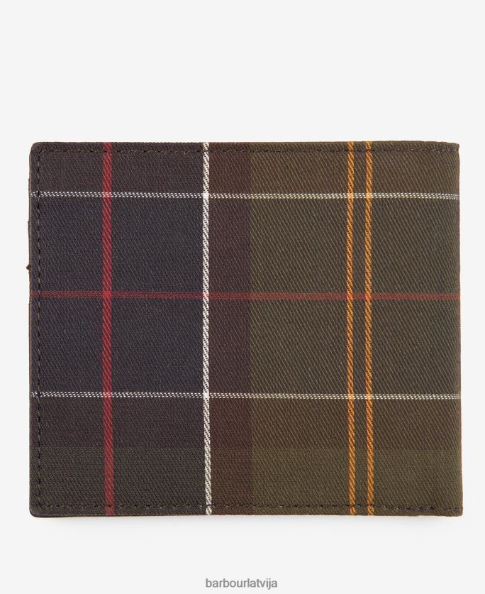 Barbour vīriešiem tartāna maku P8J88A2382 Piederumi klasiskais tartāns