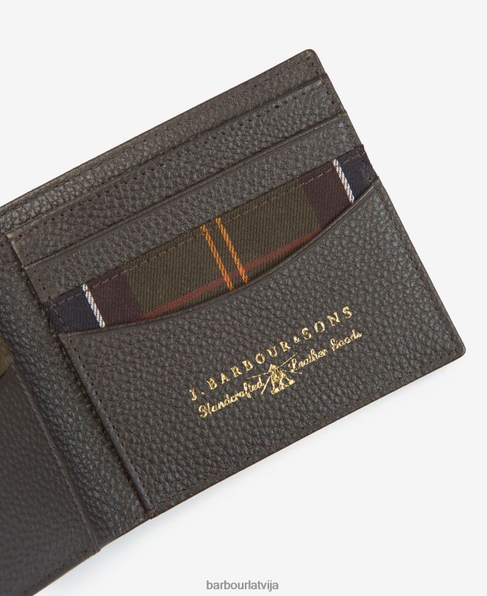 Barbour vīriešiem tartāna maku P8J88A2382 Piederumi klasiskais tartāns