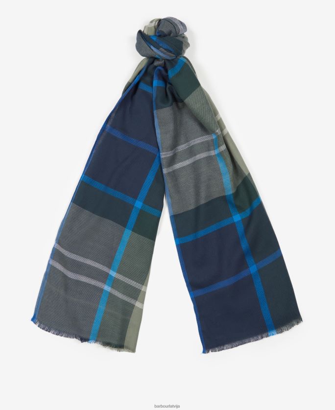 Barbour vīriešiem walshaw šalle P8J88A2348 Piederumi klasiskais tartāns