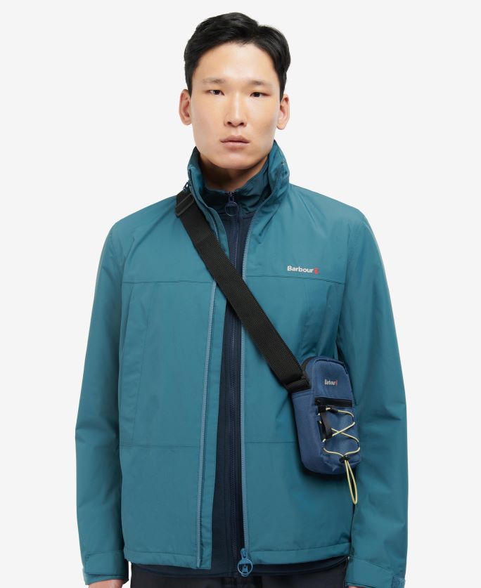 Barbour vīriešiem arwin canvas crossbody soma P8J88A2204 Piederumi olīvu/melnu
