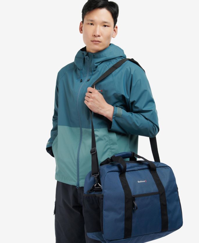 Barbour vīriešiem arwin canvas holdall P8J88A2203 Piederumi olīvu/melnu