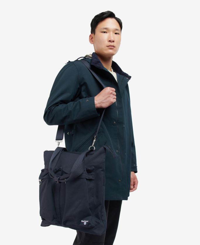 Barbour vīriešiem kaskādes divvirzienu soma P8J88A2215 Piederumi klasiskā flote