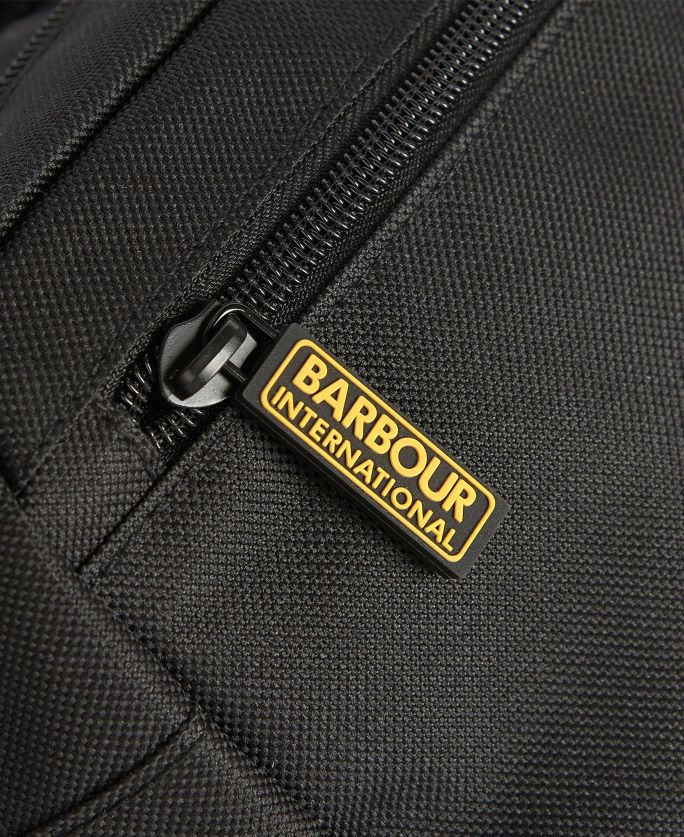 Barbour vīriešiem sacīkšu soma crossbody P8J88A2213 Piederumi klasisks melns