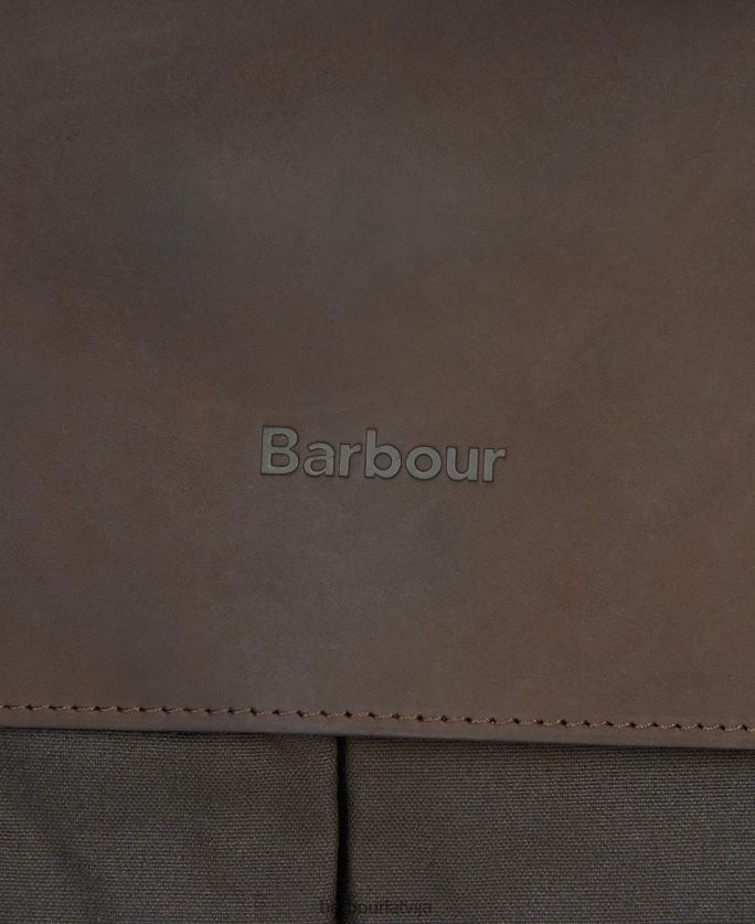 Barbour vīriešiem vaska ādas portfelis P8J88A2176 Piederumi flote