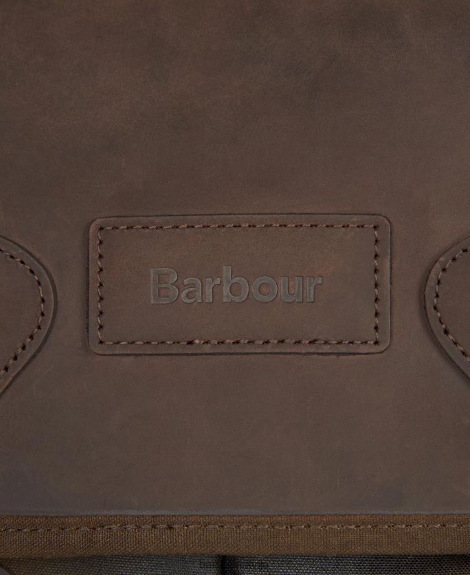 Barbour vīriešiem vaska ādas tarras soma P8J88A2185 Piederumi flote
