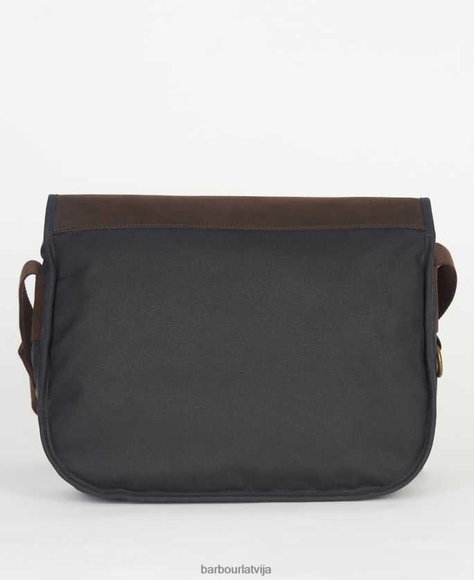 Barbour vīriešiem vaska ādas tarras soma P8J88A2207 Piederumi flote