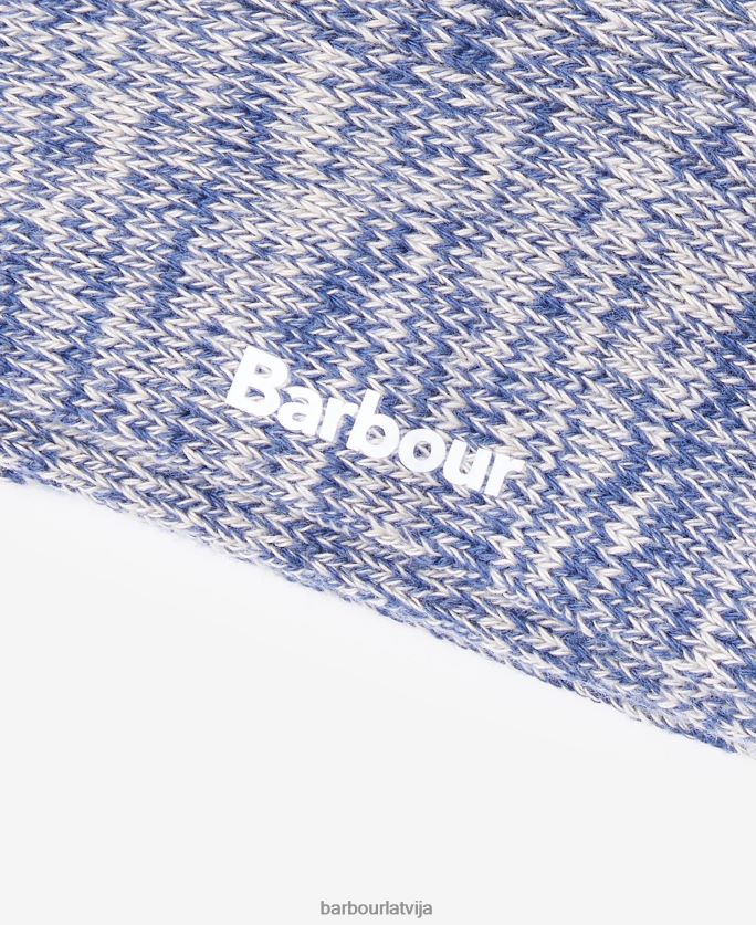 Barbour vīriešiem shandwick zeķes P8J88A2364 Piederumi zils maisījums